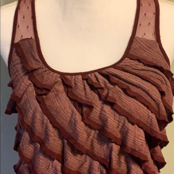 Vanity Ruffled Tank - Picture 5 of 5